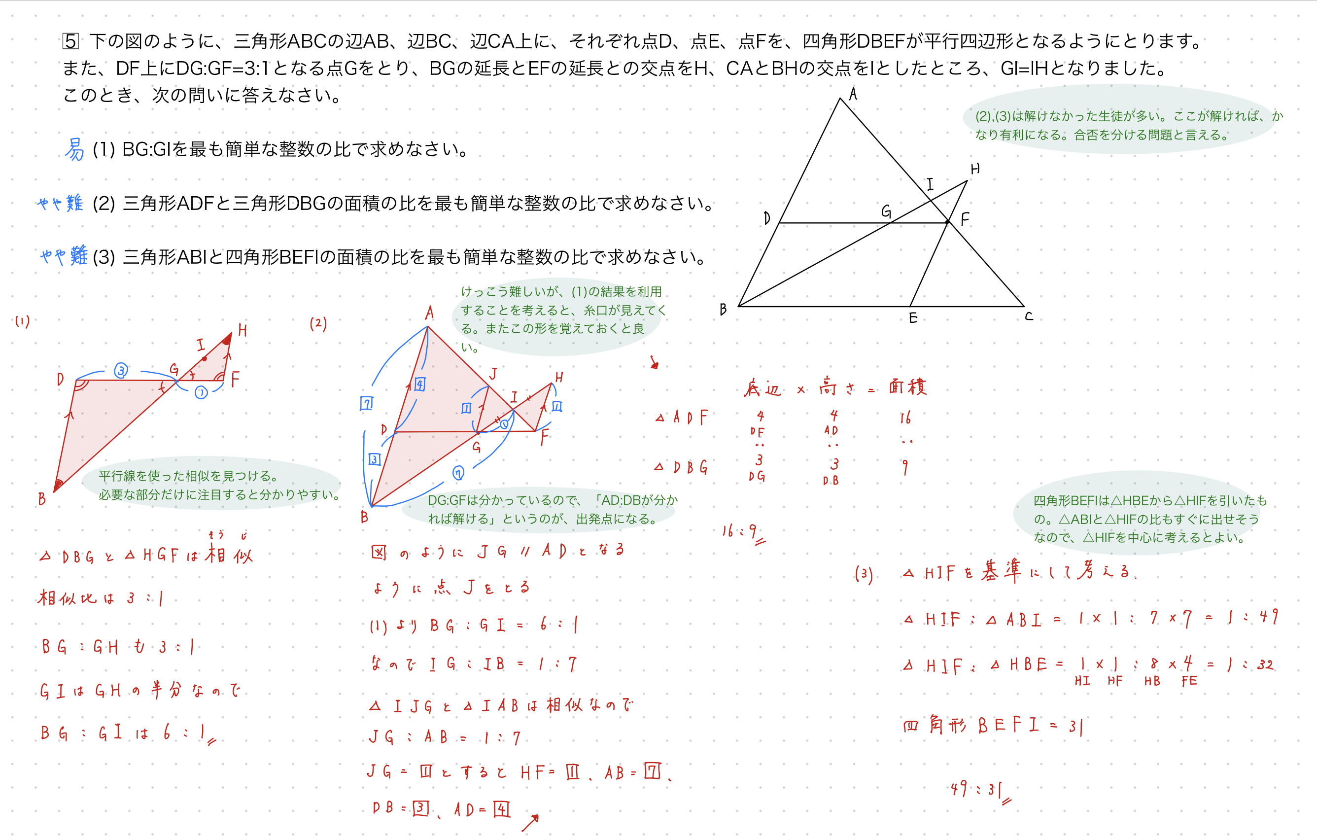 東邦大東邦推薦の算数2023年度入試の解答 | Baytown Tutor